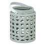 BigBuy Home Vase en Céramique Vert 14,5 x 14,5 x 18 cm