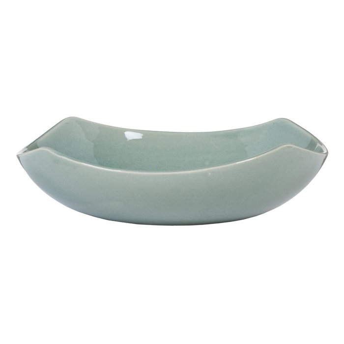 BigBuy Home Centre de Table Bleu Céramique 29,5 x 29,5 x 8 cm BigBuy Home Centre de Table Bleu Céramique 29,5 x 29,5 x 8 cm