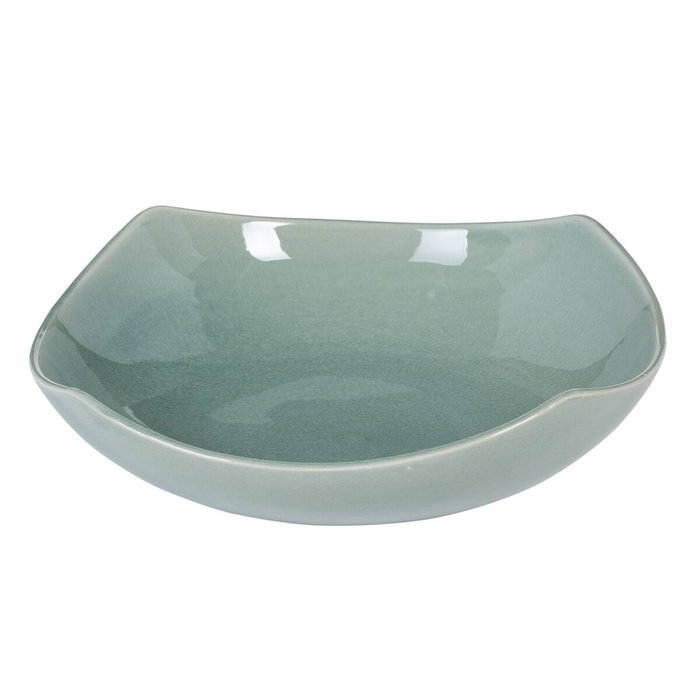BigBuy Home Centre de Table Bleu Céramique 29,5 x 29,5 x 8 cm BigBuy Home Centre de Table Bleu Céramique 29,5 x 29,5 x 8 cm