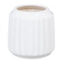 BigBuy Home Vase Céramique Blanc 16 x 16 x 16 cm