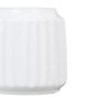 BigBuy Home Vase Céramique Blanc 16 x 16 x 16 cm