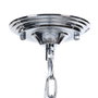 BigBuy Home Suspension 28 x 28 x 36 cm Verre Métal Argent