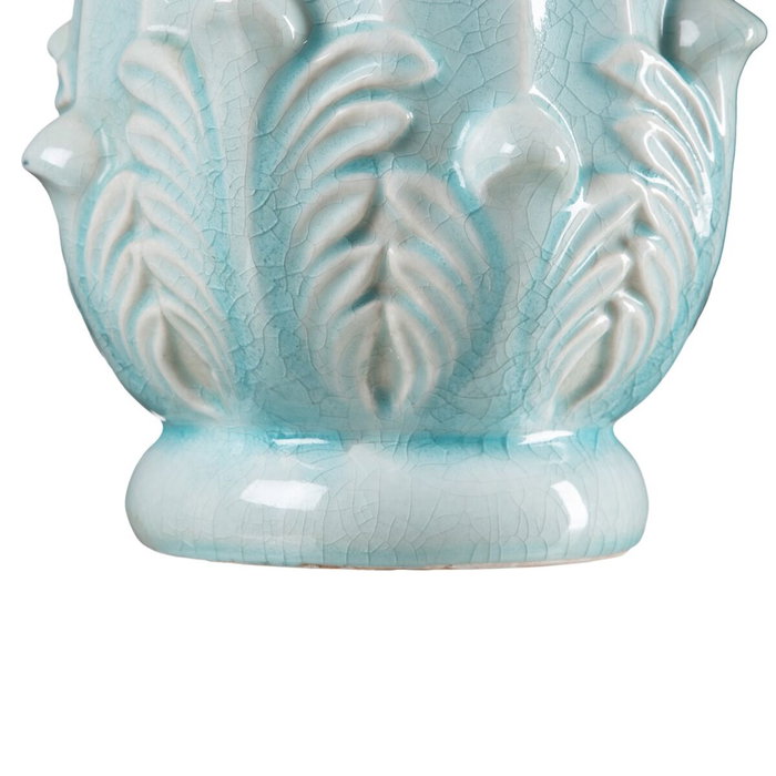 BigBuy Home Figurine Décorative Turquoise 22 x 22 x 31 cm BigBuy Home Figurine Décorative Turquoise 22 x 22 x 31 cm