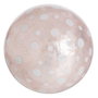 BigBuy Home Balles CAPIZ Décoration Rose 10 x 10 x 10 cm (8 Unités)