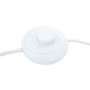 BigBuy Home Lampadaire en Fer Doré et Blanc 35 x 30 x 156 cm