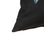 BigBuy Home Coussin Turquoise Orchidée 60 x 60 cm