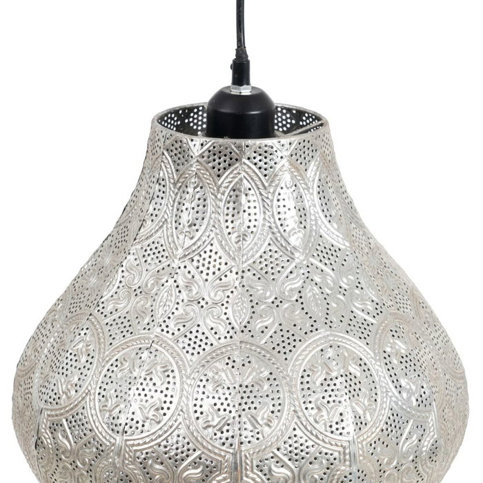 BigBuy Home Suspension Métal Argent 32 x 32 x 37,5 cm