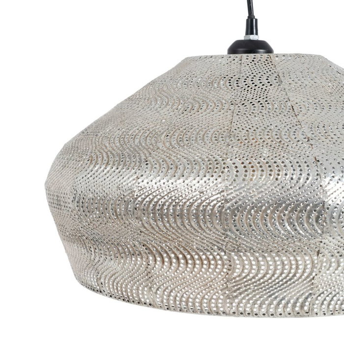 BigBuy Home Suspension 42 x 42 x 27,5 cm Métal Argent BigBuy Home Suspension 42 x 42 x 27,5 cm Métal Argent