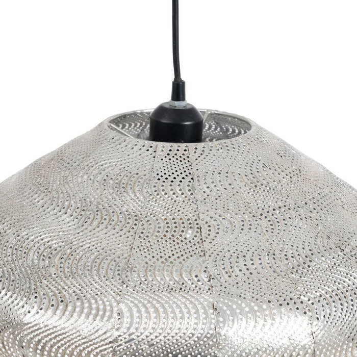 BigBuy Home Suspension 42 x 42 x 27,5 cm Métal Argent BigBuy Home Suspension 42 x 42 x 27,5 cm Métal Argent