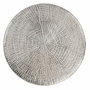 BigBuy Home Table Basse Aluminium Circulaire Argent