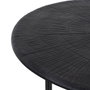 BigBuy Home Table Basse 70 x 70 x 45 cm Aluminium Noir