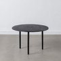 BigBuy Home Table Basse 70 x 70 x 45 cm Aluminium Noir