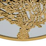 BigBuy Home Miroir mural Doré 70 x 3,5 x 70 cm