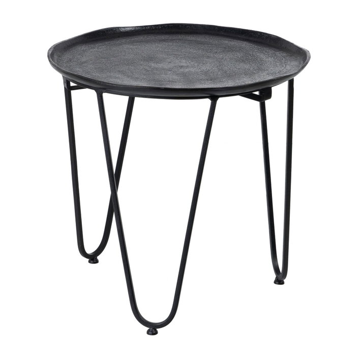 BigBuy Home Table d'appoint Aluminium Fer 40 x 40 x 51 cm BigBuy Home Table d'appoint Aluminium Fer 40 x 40 x 51 cm