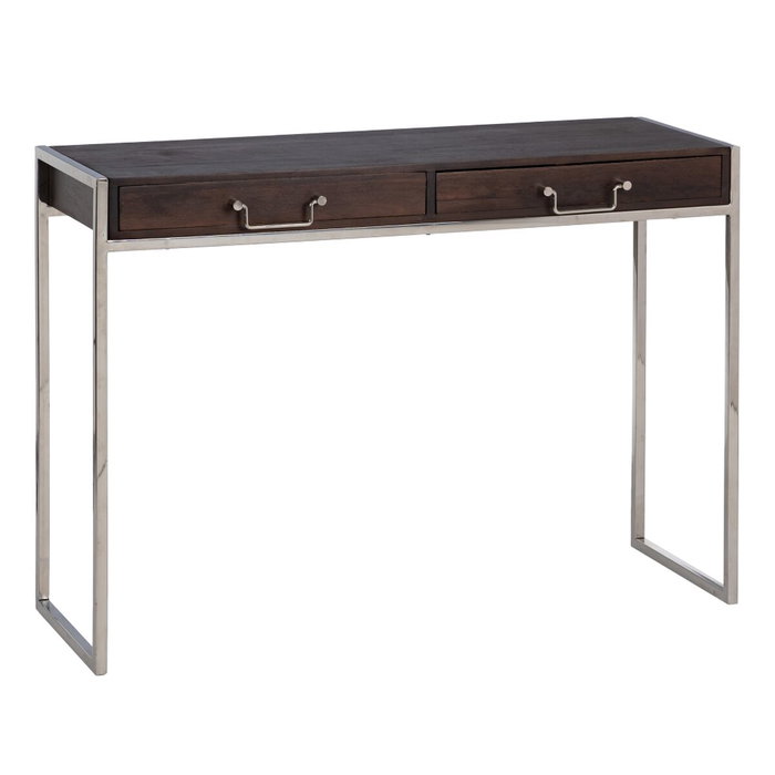 BigBuy Home Ensemble de meubles Marron Argenté