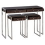 BigBuy Home Ensemble de meubles Marron Argenté