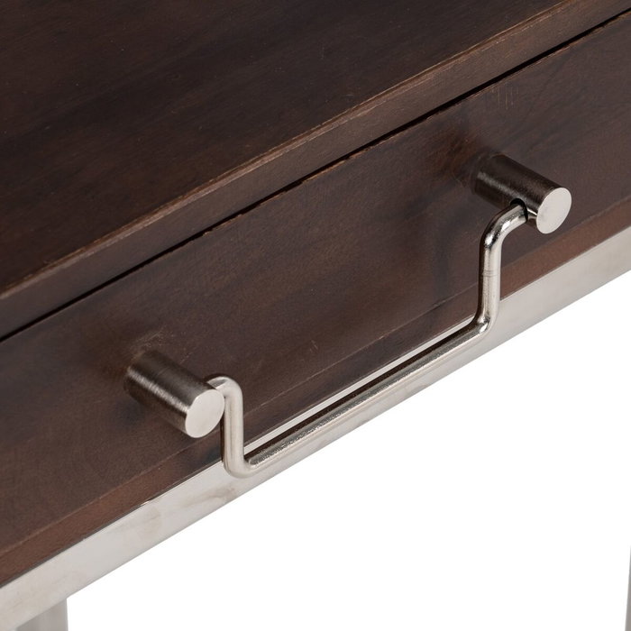 BigBuy Home Ensemble de meubles Marron Argenté