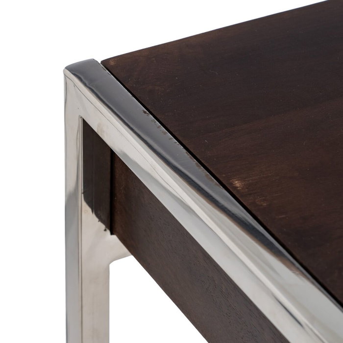 BigBuy Home Ensemble de meubles Marron Argenté