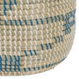 BigBuy Home Lot de paniers Naturel Gris Fibre naturelle (2 Pièces)