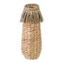 BigBuy Home Vase Naturel 12 x 12 x 40 cm Fibre naturelle