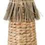 BigBuy Home Vase Naturel 12 x 12 x 40 cm Fibre naturelle