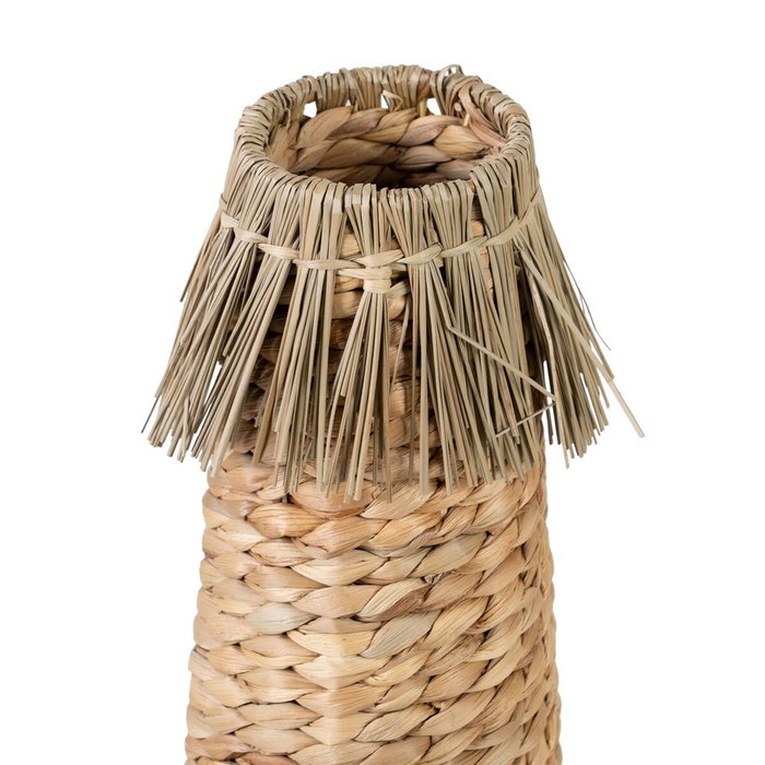 BigBuy Home Vase Naturel 12 x 12 x 40 cm Fibre naturelle BigBuy Home Vase Naturel 12 x 12 x 40 cm Fibre naturelle