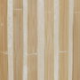 Bougeoir Beige Bambou Bois MDF 10,5 x 10,5 x 21 cm