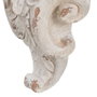 BigBuy Home Sculpture Ange Blanc en Résine et Oxyde de Magnésium 60 x 25 x 68 cm