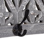 BigBuy Home Portemanteau Mural Gris 40 x 13 x 13 cm