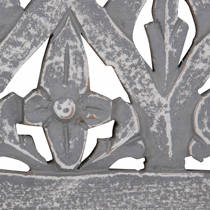BigBuy Home Portemanteau Mural Gris 40 x 13 x 13 cm