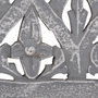BigBuy Home Portemanteau Mural Gris 40 x 13 x 13 cm