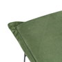 BigBuy Home Pouf Tissu Synthétique et Métal Vert clair