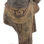BigBuy Home Figurine Décorative Guerrier Marron Doré 38 x 22 x 76 cm
