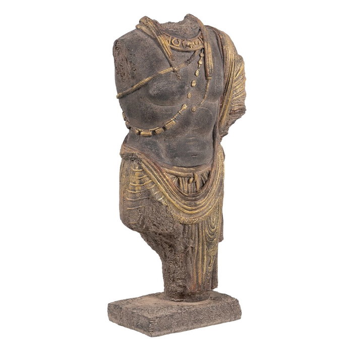 BigBuy Home Figurine Décorative Guerrier Marron Doré 38 x 22 x 76 cm BigBuy Home Figurine Décorative Guerrier Marron Doré 38 x 22 x 76 cm