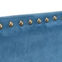 BigBuy Home Tête de lit 160 x 6 x 60 cm Tissu Synthétique Bleu