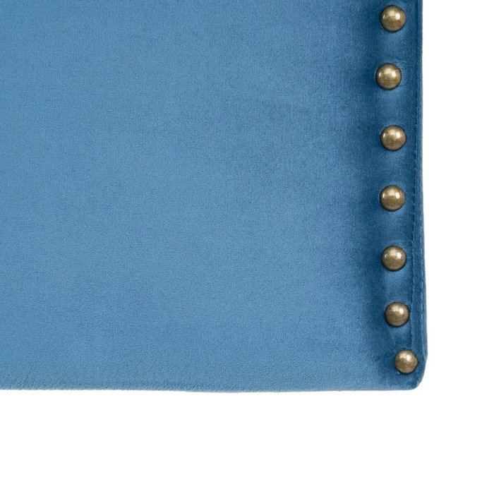 BigBuy Home Tête de lit 160 x 6 x 60 cm Tissu Synthétique Bleu