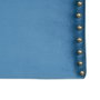 BigBuy Home Tête de lit 160 x 6 x 60 cm Tissu Synthétique Bleu