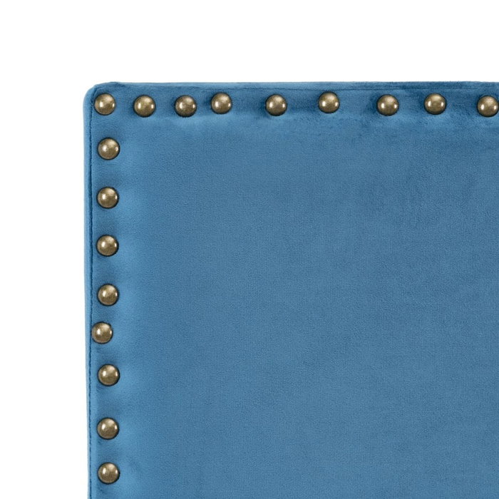 BigBuy Home Tête de lit 160 x 6 x 60 cm Tissu Synthétique Bleu