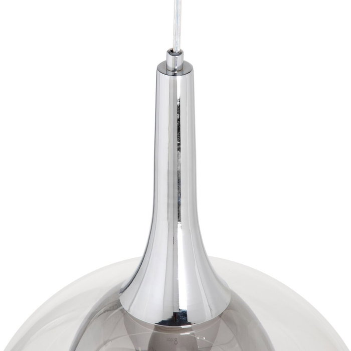 BigBuy Home Suspension Verre Gris Métal 90 x 16 x 50 cm