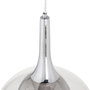 BigBuy Home Suspension Verre Gris Métal 90 x 16 x 50 cm