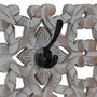 BigBuy Home Portemanteau Mural Gris 30 x 6,25 x 15,25 cm