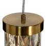 BigBuy Home Suspension Verre Doré Métal 27 cm 31 x 31 x 45 cm