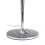 BigBuy Home Lampe de bureau Blanc et Argenté en Métal et Verre