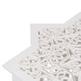 BigBuy Home Table Basse 2 Unités Blanche DMF