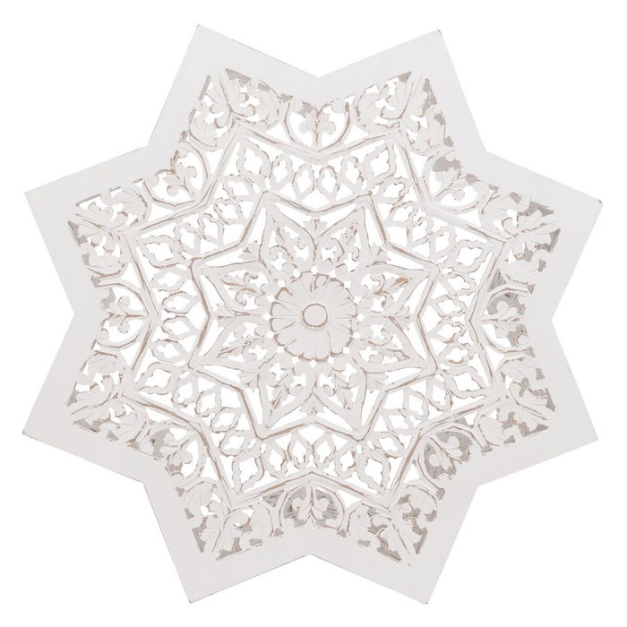 BigBuy Home Table Basse 2 Unités Blanche DMF BigBuy Home Table Basse 2 Unités Blanche DMF