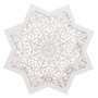 BigBuy Home Table Basse 2 Unités Blanche DMF