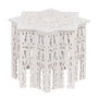 BigBuy Home Table Basse 2 Unités Blanche DMF