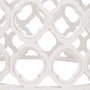 BigBuy Home Table Basse Circulaire Blanche 2 Unités