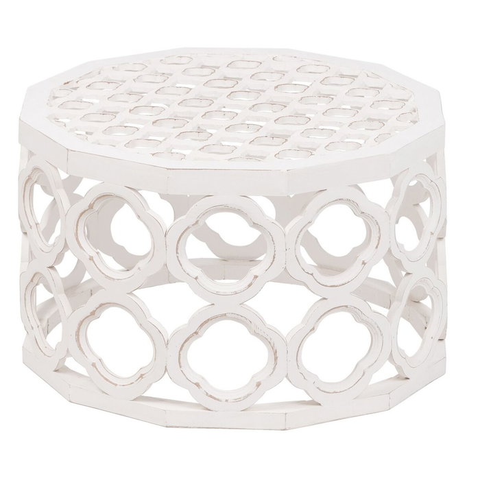 BigBuy Home Table Basse Circulaire Blanche 2 Unités BigBuy Home Table Basse Circulaire Blanche 2 Unités