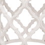 BigBuy Home Table d'appoint Circulaire Blanc Bois MDF 50 x 50 x 52 cm